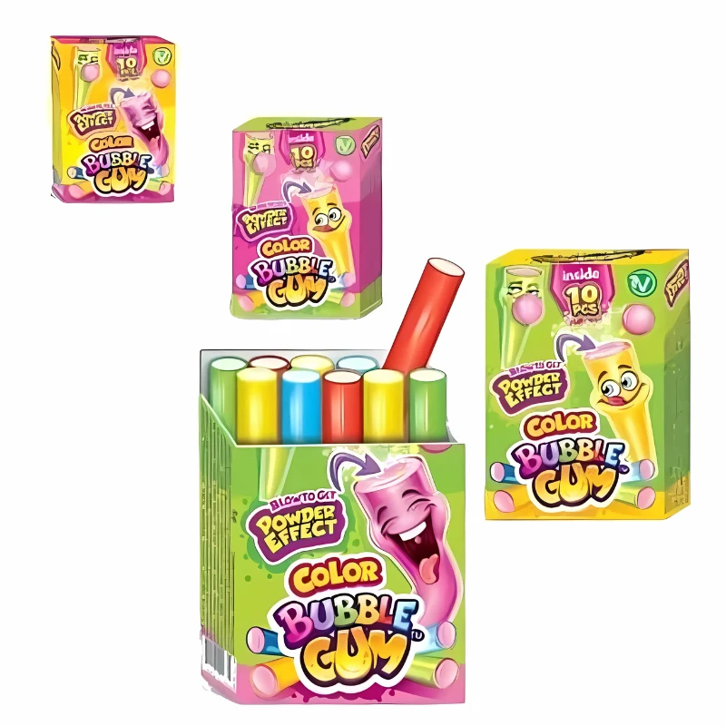 chicles color gum cajas 10 unidades