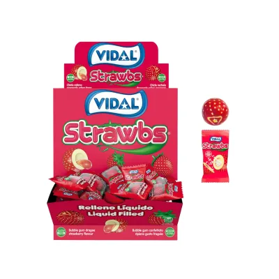 bolas de chuches sabor fresa